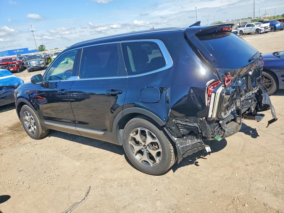 2020 Kia Telluride VIN 5XYP3DHCXLG025028 COPART salvage auction — REAR END, Mi - Certificate Of Title, sold $4,850 on 2026-07-14 (photo 2)