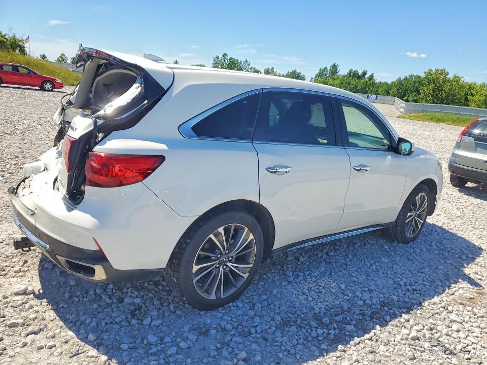 2019 Acura Mdx VIN 5J8YD4H50KL014756 COPART salvage auction — REAR END, Mi - Certificate Of Title, sold $4,600 on 2026-07-09 (photo 3)