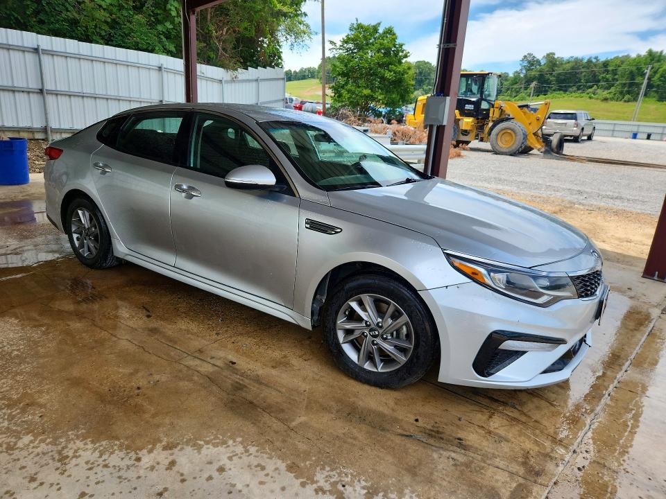 2020 Kia Optima VIN 5XXGT4L30LG387641 COPART salvage auction — FRONT END, Ms - Certificate Of Title, sold $625 on 2026-07-07 (photo 4)