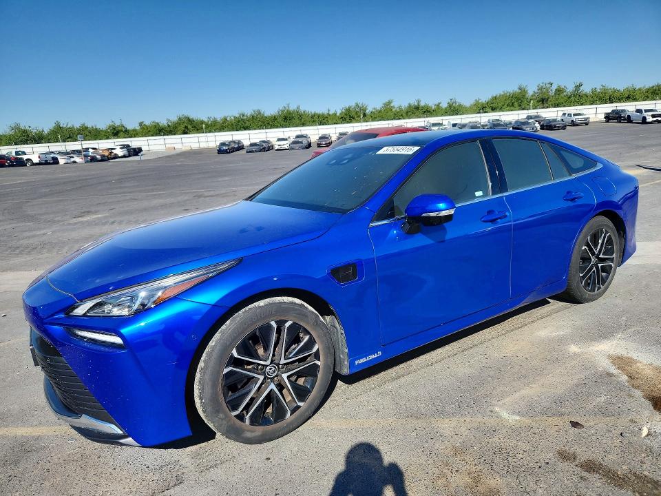 2023 Toyota Mirai VIN JTDAAAAA9PA010268 COPART salvage auction — INTERIOR BURN, CA - SALVAGE CERTIFICATE, sold $2,400 on 2026-08-13 (photo 1)