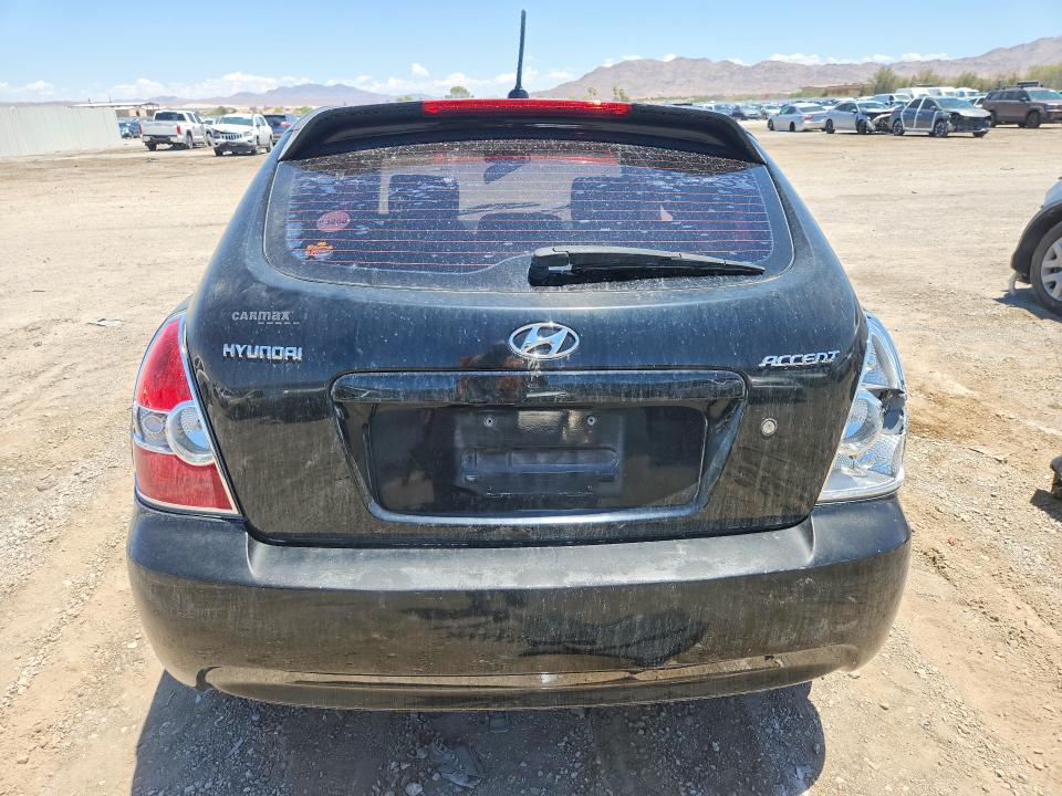 2011 Hyundai Accent VIN KMHCM3AC3BU188953 COPART salvage auction — SIDE, NV - SALVAGE TITLE, sold $175 on 2026-07-16 (photo 6)