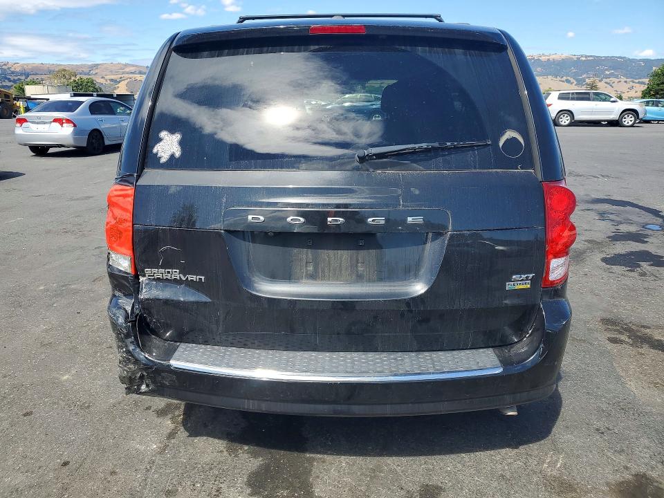 2019 Dodge Caravan VIN 2C4RDGCG4KR694486 COPART salvage auction — REAR END, Ca - Salvage Certificate, sold $1,400 on 2026-07-09 (photo 6)