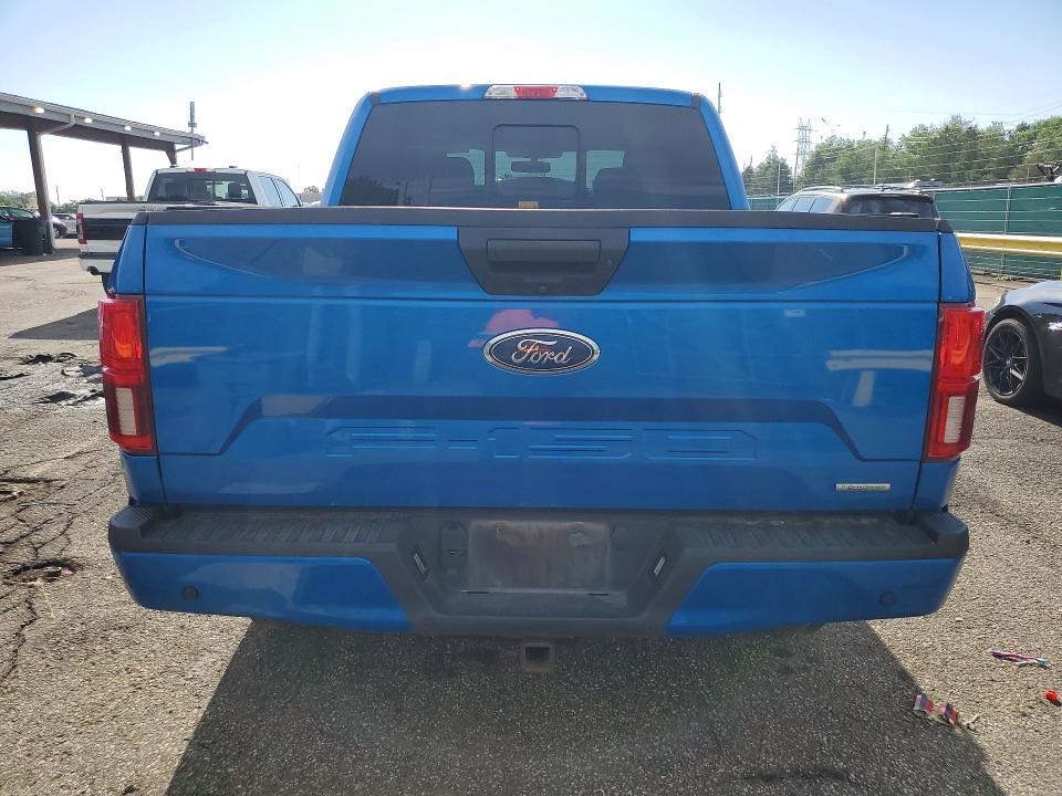 2020 Ford F-150 VIN 1FTEW1E41LKF17208 COPART salvage auction — FRONT END, Co - Public - Salvage Title, sold $11,400 on 2026-07-09 (photo 6)