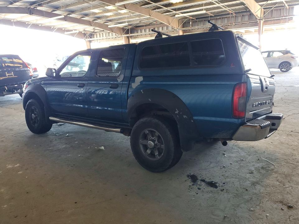 2001 Nissan Frontier VIN 1N6ED27T41C362352 COPART salvage auction — FRONT END, Ca - Salvage Certificate, sold $725 on 2026-07-02 (photo 2)