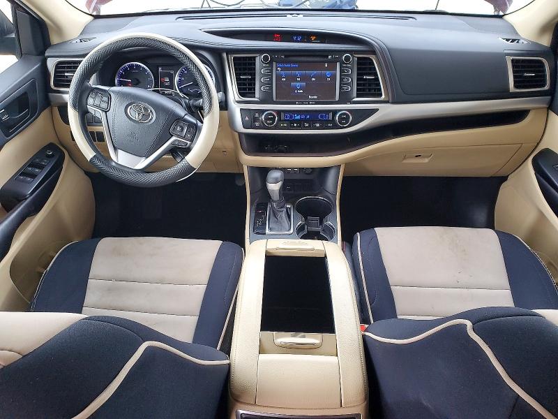 2019 Toyota VIN 5TDZZRFH0KS363543 COPART salvage auction — FRONT END, Al - Cert Of Title-Salvage Title, sold $7,800 on 2026-07-07 (photo 8)