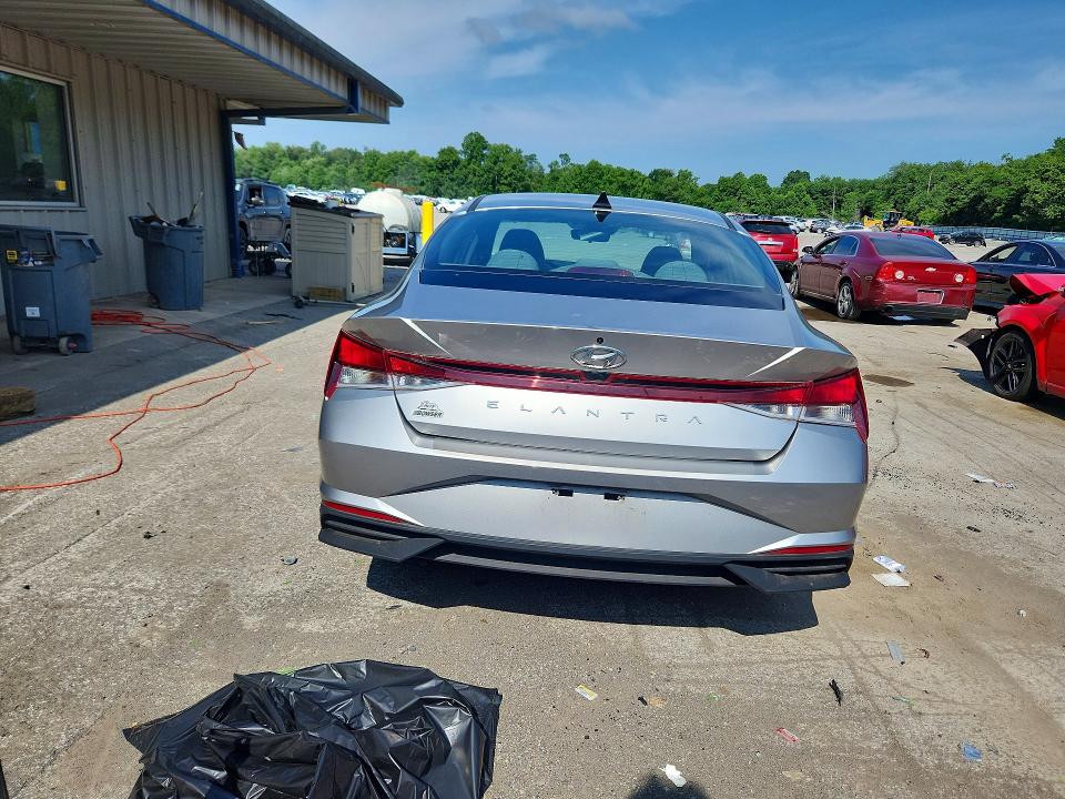 2022 Hyundai Elantra VIN 5NPLM4AG3NH082904 COPART salvage auction — FRONT END, Pa - Certificate Of Salvage, sold $700 on 2026-07-30 (photo 6)