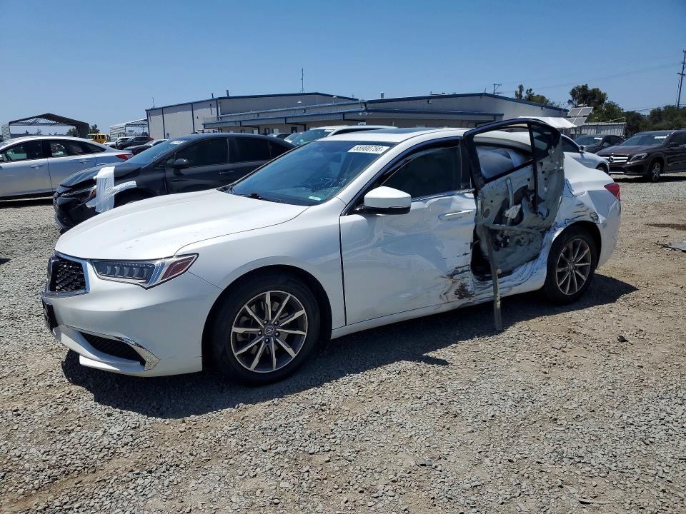 2020 Acura Tlx VIN 19UUB1F39LA000713 COPART salvage auction — SIDE, NE - DIS/DLR/EXP ONLY SALVAGE TITLE, sold $4,700 on 2026-07-29 (photo 1)