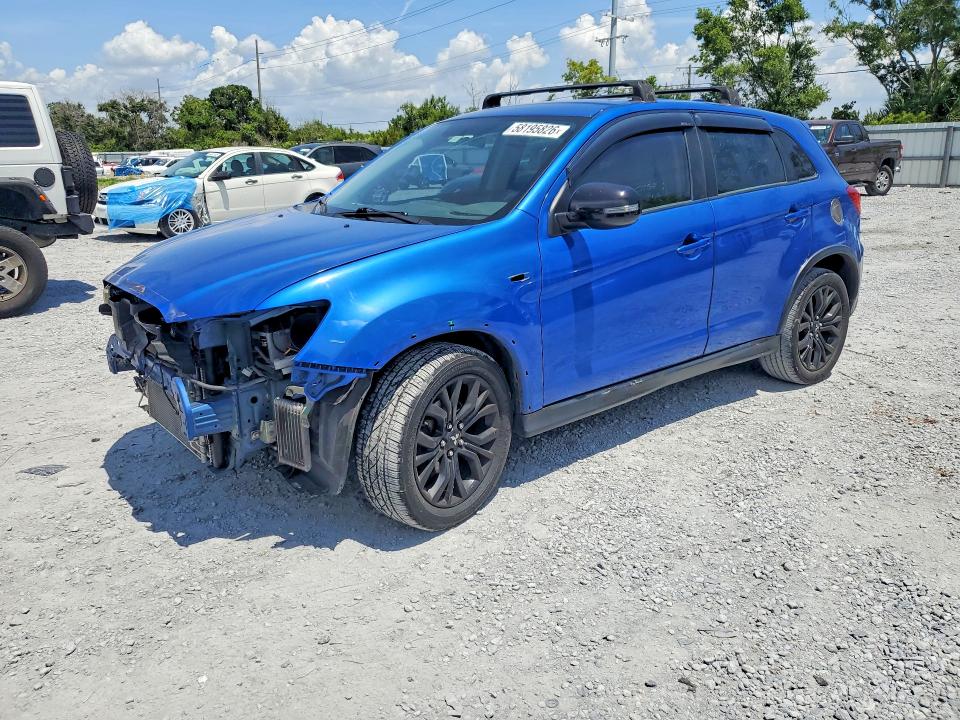 2018 Mitsubishi Outlander VIN JA4AP3AUXJU014303 COPART salvage auction — FRONT END, Fl - Cert Of Title Slvg Rebuildable, sold $1,550 on 2026-07-17 (photo 1)