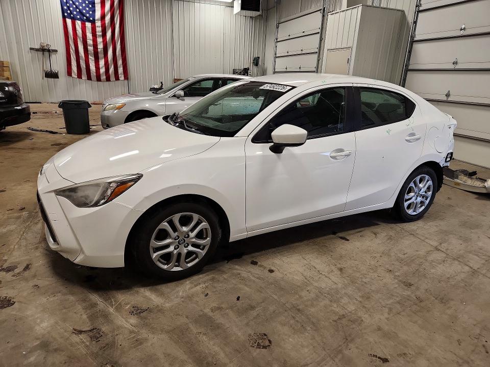 2017 Toyota Yaris VIN 3MYDLBYV8HY180416 COPART salvage auction — REAR END, Mn - Cert Of Title-Prior Salvage, sold $1,900 on 2026-07-02 (photo 1)