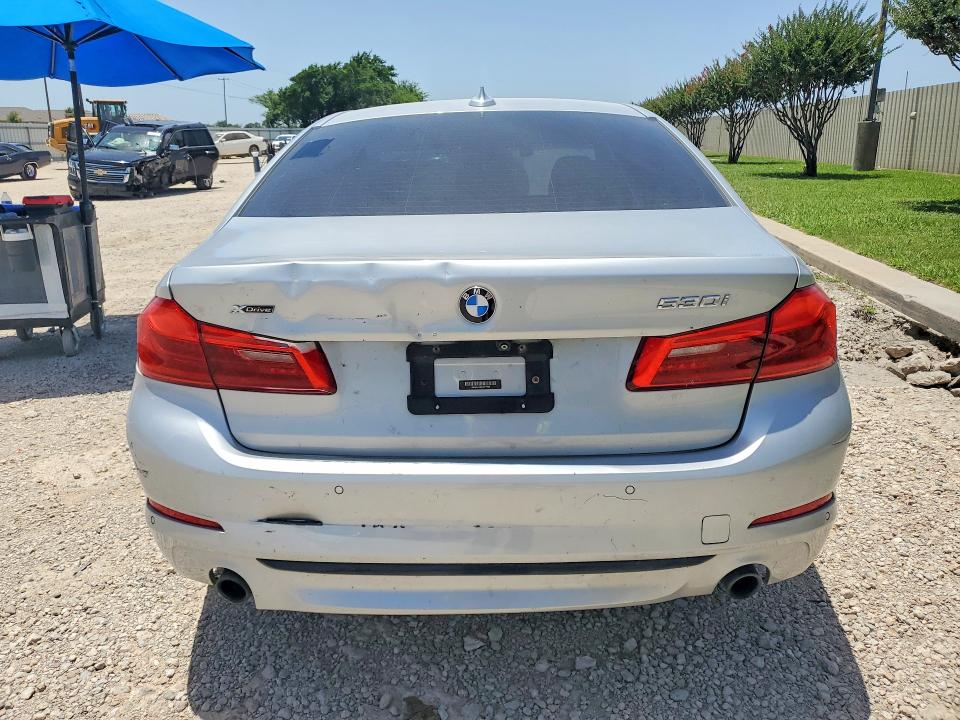 2017 BMW 5er VIN WBAJA7C39HG905868 COPART salvage auction — FRONT END, Wv - Certificate Of Title, sold $6,900 on 2026-07-13 (photo 6)