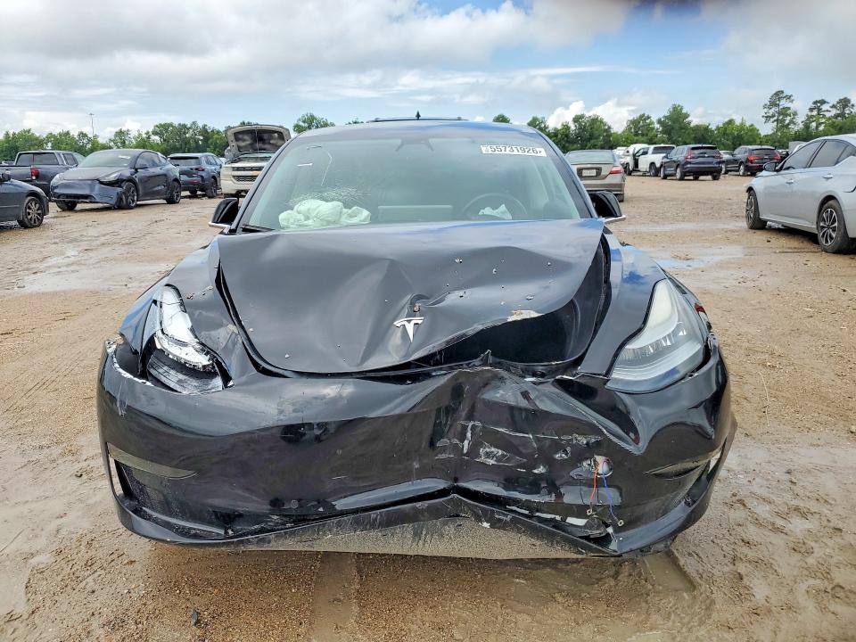 2019 Tesla Model 3 VIN 5YJ3E1EA2KF409899 COPART salvage auction — FRONT END, Tx - Salvage Vehicle Title, sold $3,900 on 2026-07-24 (photo 5)