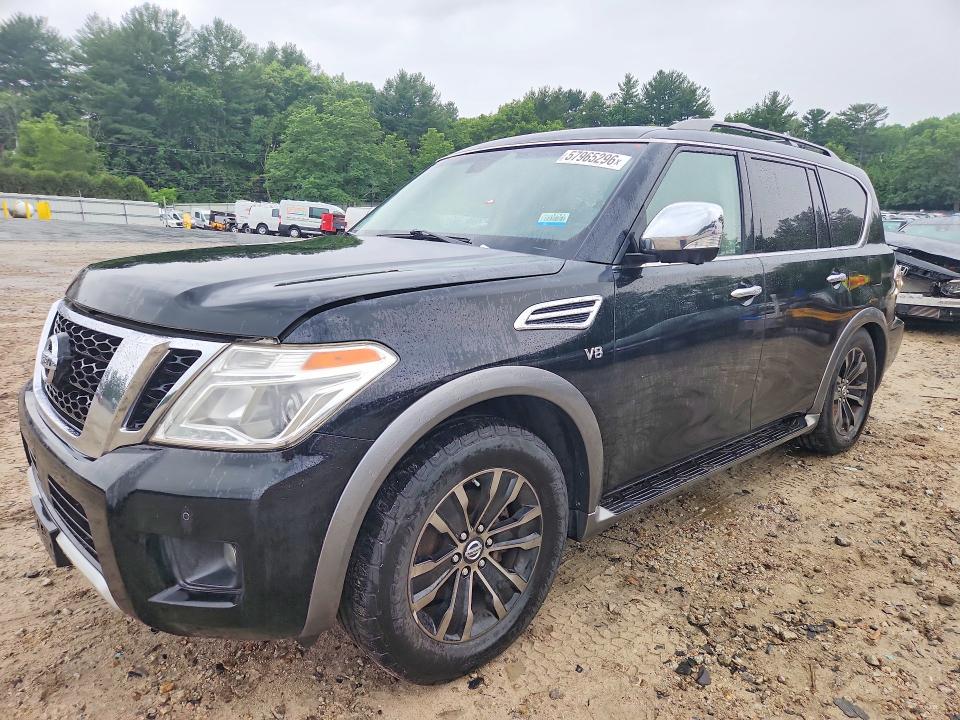 2017 Nissan VIN JN8AY2NE5H9704252 COPART salvage auction — MINOR DENT/SCRATCHES, Mt - Certificate Of Title, sold $4,850 on 2026-07-02 (photo 1)