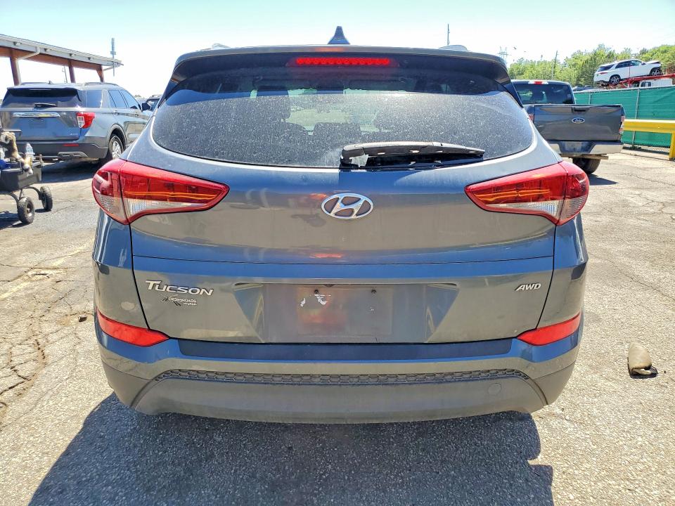 2018 Hyundai Tucson VIN KM8J3CA44JU606941 COPART salvage auction — FRONT END, Co - Public - Salvage Title, sold $2,300 on 2026-07-31 (photo 6)