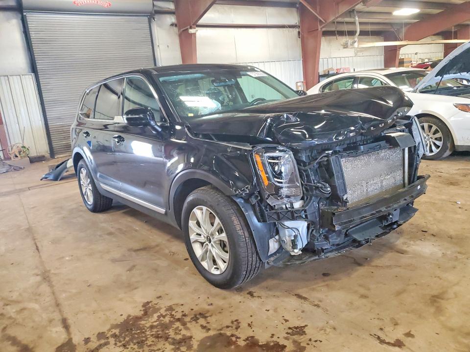 2021 Kia Telluride VIN 5XYP2DHC3MG167709 COPART salvage auction — FRONT END, Mi - Scrap Certificate Of Title, sold $3,300 on 2026-07-10 (photo 4)