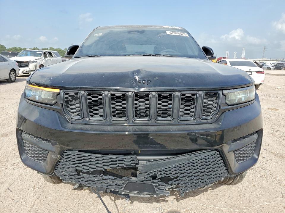2024 Jeep Cherokee VIN 1C4RJHAGXRC163281 COPART salvage auction — FRONT END, Tx - Salvage Vehicle Title (P), sold $12,900 on 2026-07-10 (photo 5)