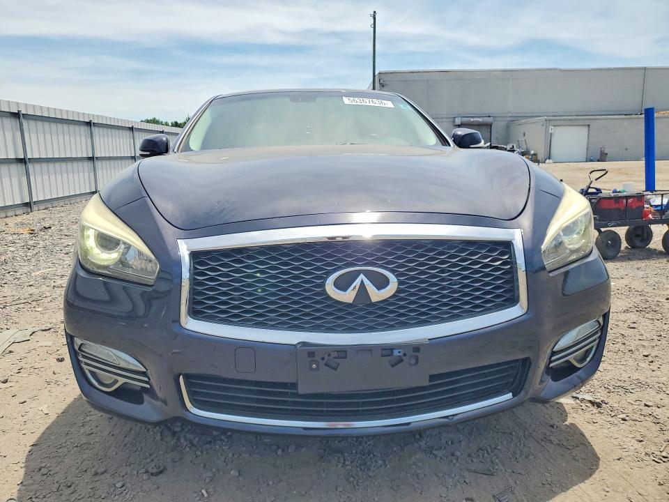 2016 Infiniti Q70 VIN JN1BY1AR5GM270190 COPART salvage auction — REAR END, Id - Salvage Certificate Of Title, sold $2,550 on 2026-07-22 (photo 5)