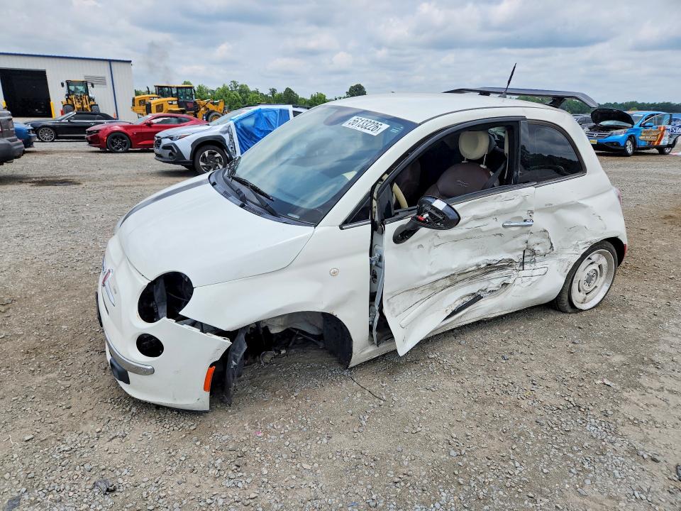 2015 Fiat VIN 3C3CFFCRXFT570810 COPART salvage auction — SIDE, Nc - Salvage Certificate Of Title, sold $225 on 2026-08-10 (photo 1)