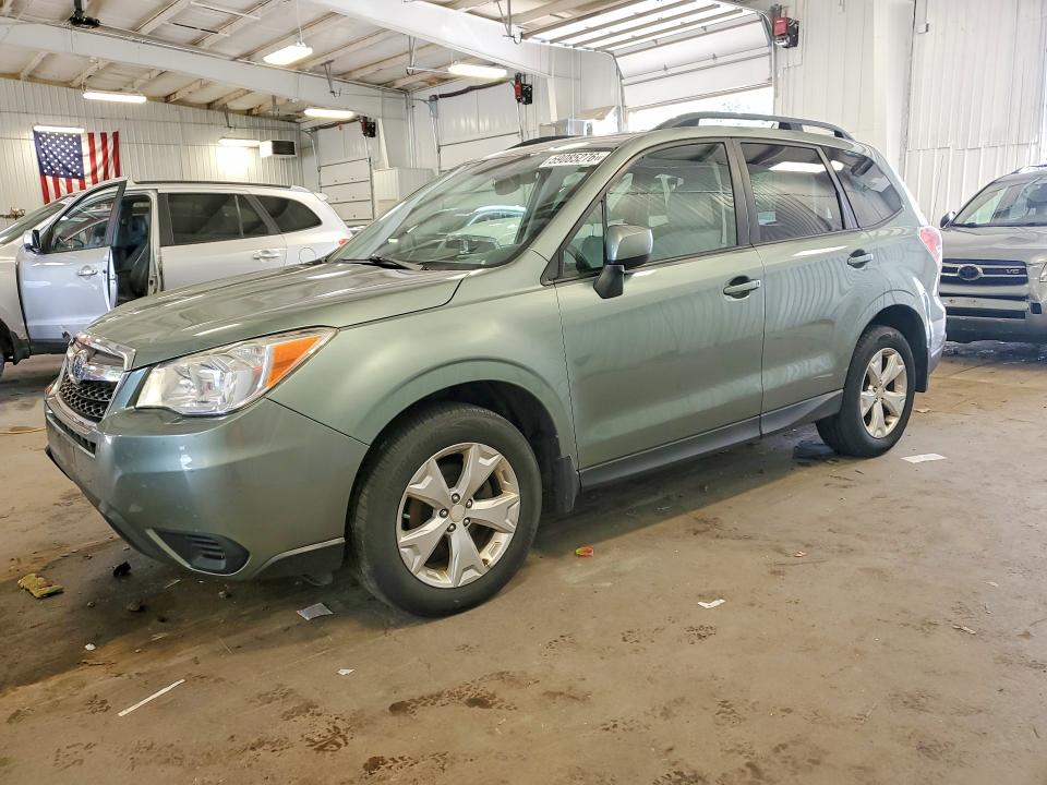 2015 Subaru VIN JF2SJADC4FH584690 COPART salvage auction — MINOR DENT/SCRATCHES, Salvage Title, sold $625 on 2026-07-23 (photo 1)