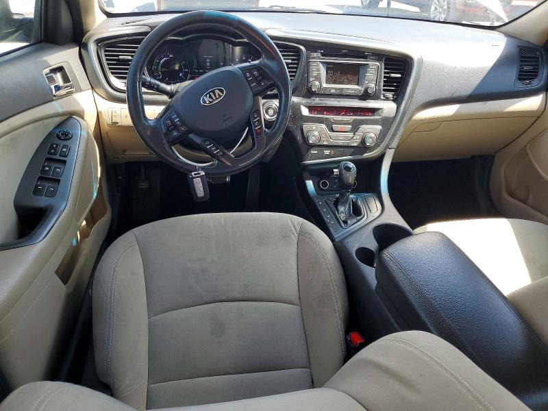 2013 Kia Optima VIN KNAGM4AD5D5060597 COPART salvage auction — FRONT END, Fl - Certificate Of Destruction, sold $600 on 2026-07-10 (photo 8)