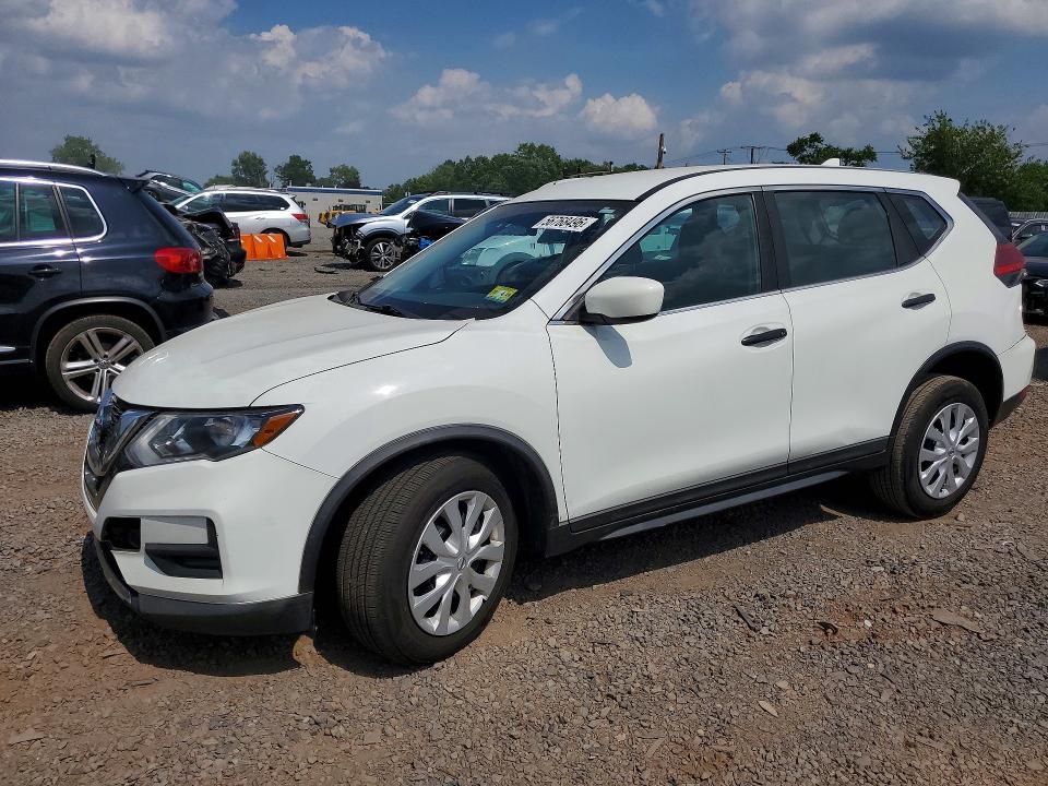 2017 Nissan Rogue VIN KNMAT2MV5HP510263 COPART salvage auction — FRONT END, Nj - Cert Of Title-Salvage, sold $375 on 2026-07-28 (photo 1)