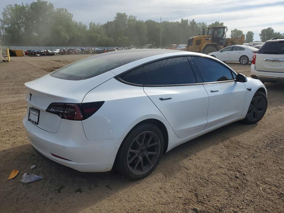 2020 Tesla Model 3 VIN 5YJ3E1EA0LF797037 COPART salvage auction — FRONT END, MI - CERTIFICATE OF TITLE, sold $4,900 on 2026-08-01 (photo 3)