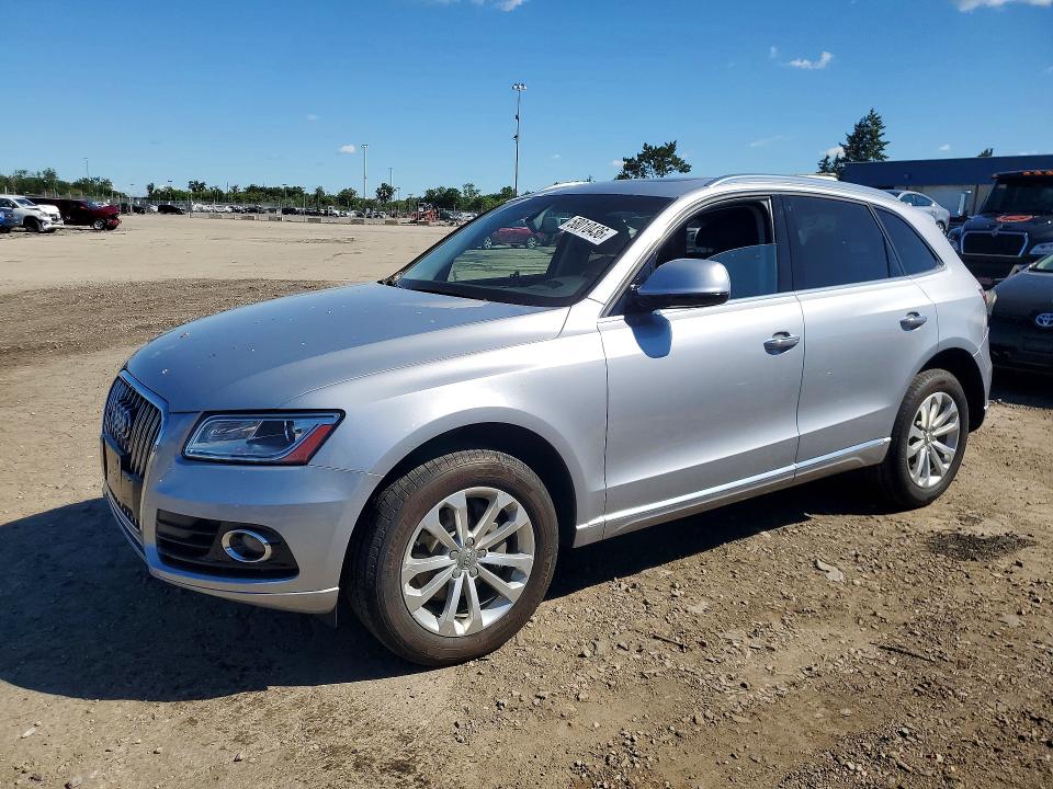 2016 Audi Q5 VIN WA1C2AFP1GA016076 COPART salvage auction — REAR END, Mi - Certificate Of Title, sold $6,900 on 2026-07-31 (photo 1)