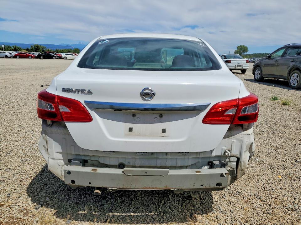 2018 Nissan Sentra VIN 3N1AB7AP9JY288128 COPART salvage auction — FRONT END, Ca - Salvage Certificate, sold $875 on 2026-07-02 (photo 6)