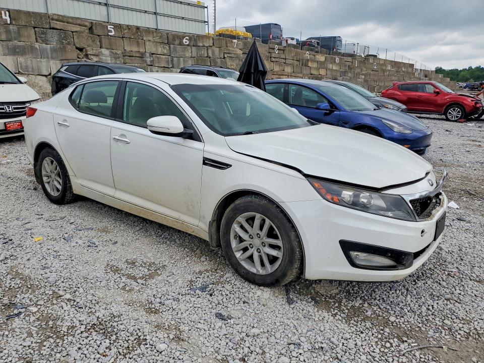 2013 Kia Optima VIN KNAGM4A75D5348713 COPART salvage auction — FRONT END, OH - CERT OF TITLE-SALVAGE, sold $600 on 2026-07-31 (photo 4)