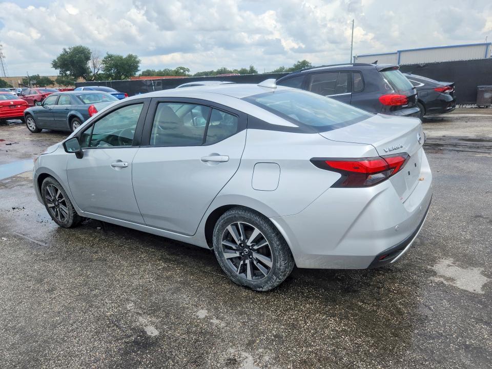 2021 Nissan Versa VIN 3N1CN8EV8ML847104 COPART salvage auction — MINOR DENT/SCRATCHES, Tx - Certificate Of Title, sold $3,950 on 2026-07-02 (photo 2)