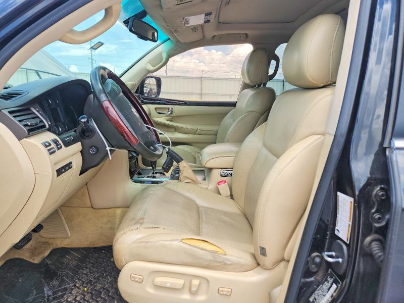 2010 Lexus Lx 570 VIN JTJHY7AX6A4045676 COPART salvage auction — NORMAL WEAR, Tx - Certificate Of Title, sold $13,500 on 2026-07-17 (photo 7)