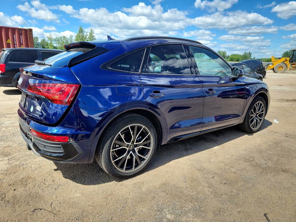 2023 Audi Q5 sportback VIN WA16AAFY1P2093565 COPART salvage auction — REAR END, ON - PERMIT NO BRAND - UNFIT, sold $11,200 on 2026-07-28 (photo 3)