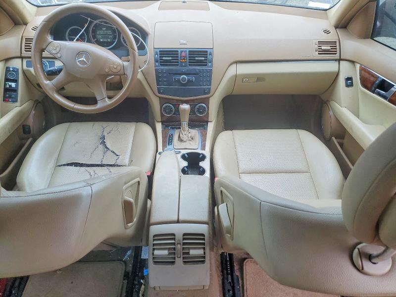 2008 Mercedes-benz C class VIN WDDGF54X48F039822 COPART salvage auction — FRONT END, NY - CERTIFICATE OF TITLE, sold $500 on 2026-07-28 (photo 8)