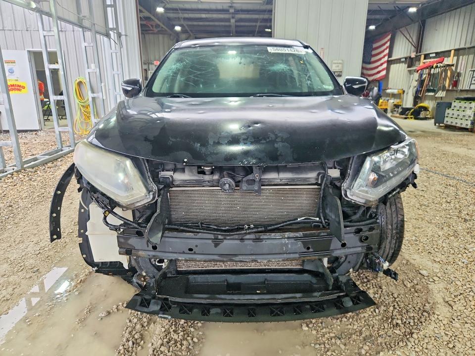 2015 Nissan Rogue VIN KNMAT2MV3FP515880 COPART salvage auction — HAIL, Mo - Salvage Certificate Of Title (P), sold $575 on 2026-07-29 (photo 5)
