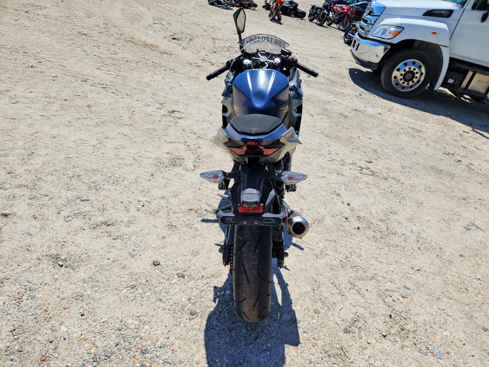 2023 Kawasaki Ex VIN JKAEXKG14PDAK5317 COPART salvage auction — FRONT END, Va - Cert Of Title - Salvage, sold $35 on 2026-07-23 (photo 4)