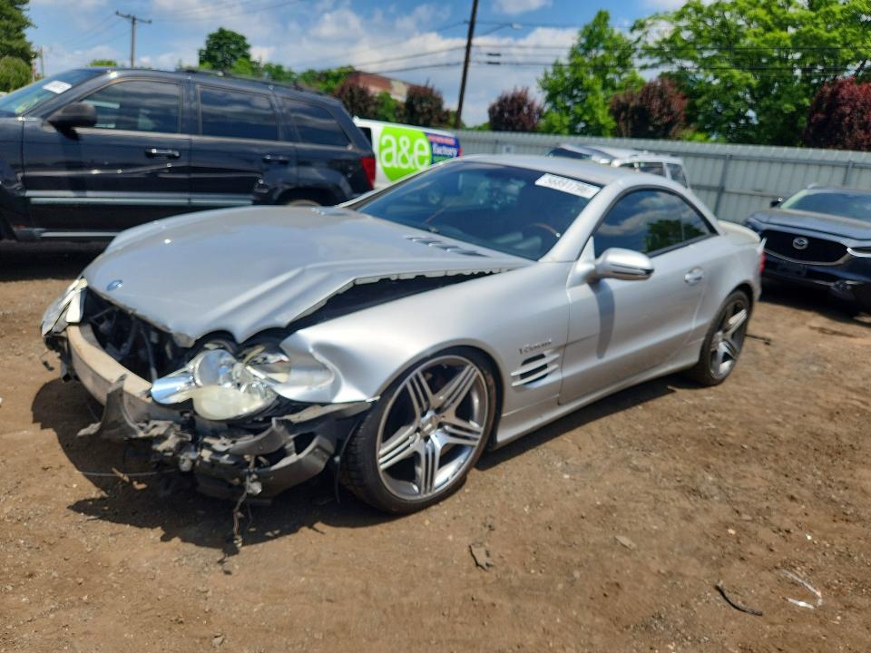 2003 Mercedes-benz Sl-class VIN WDBSK75F93F052543 COPART salvage auction — FRONT END, CT - BILL OF SALE-SALVAGE, sold $525 on 2026-07-21 (photo 1)