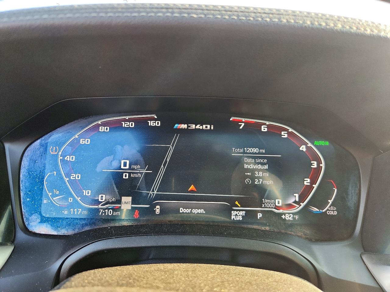 2021 BMW M3 VIN 3MW5U9J07M8B65498 COPART salvage auction — Normal Wear, FL - CERT OF TITLE-SLVG REBLD FLOOD (P), sold $19,100 on 2026-09-09 (photo 9)