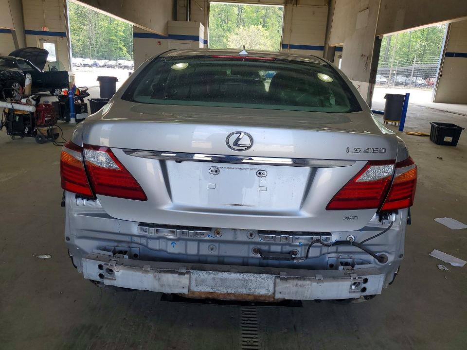 2011 Lexus Ls 460 VIN JTHCL5EFXB5011588 COPART salvage auction — REAR END, Va - Cert Of Title - Salvage, sold $3,700 on 2026-07-17 (photo 6)