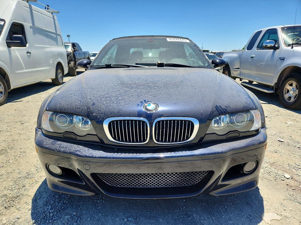 2006 BMW M3 VIN WBSBR93486PK10792 COPART salvage auction — WATER/FLOOD, Ca - Salvage Certificate, sold $7,800 on 2026-08-04 (photo 5)