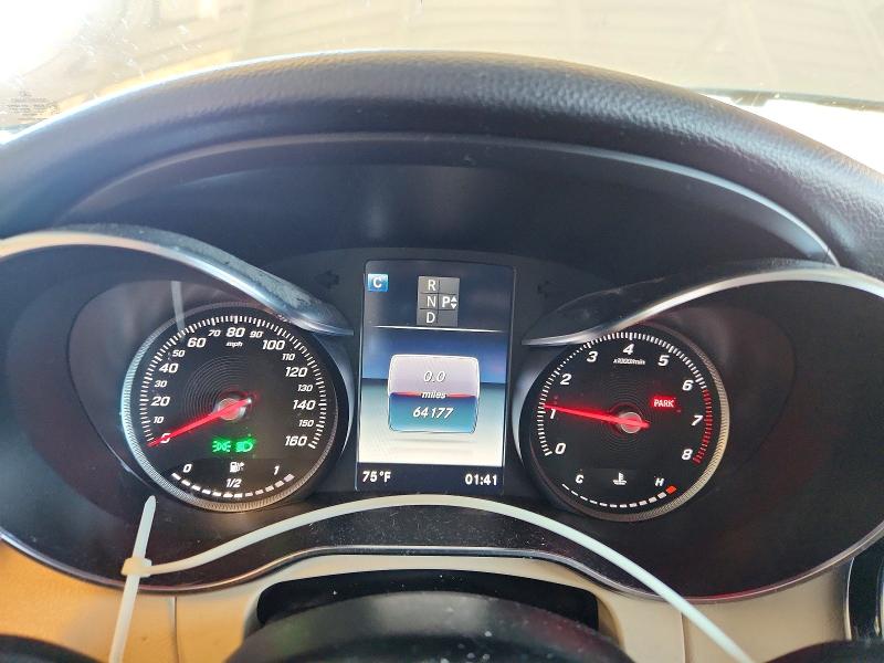 2019 Mercedes-benz Glc VIN WDC0G4JB5KV133792 COPART salvage auction — FRONT END, Salvage Title, sold $7,200 on 2026-07-13 (photo 9)