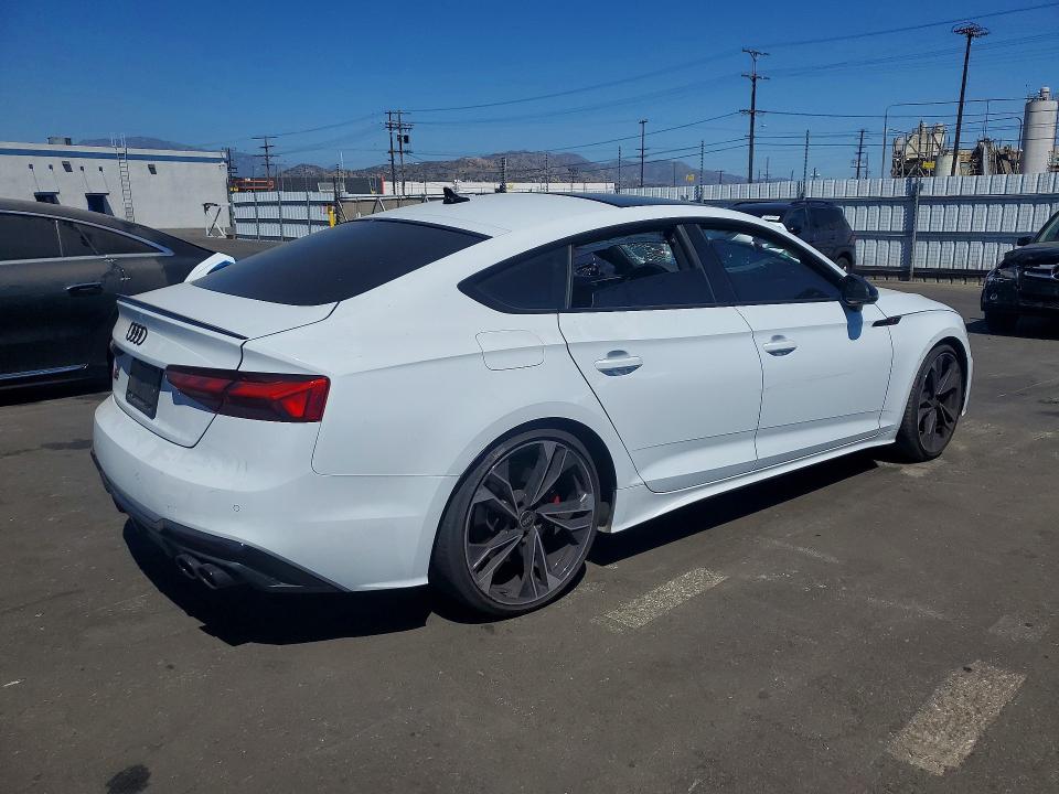 2025 Audi Rs5 VIN WAUC4DF5XSA001212 COPART salvage auction — SIDE, Ca - Salvage Certificate, sold $10,200 on 2026-07-29 (photo 3)