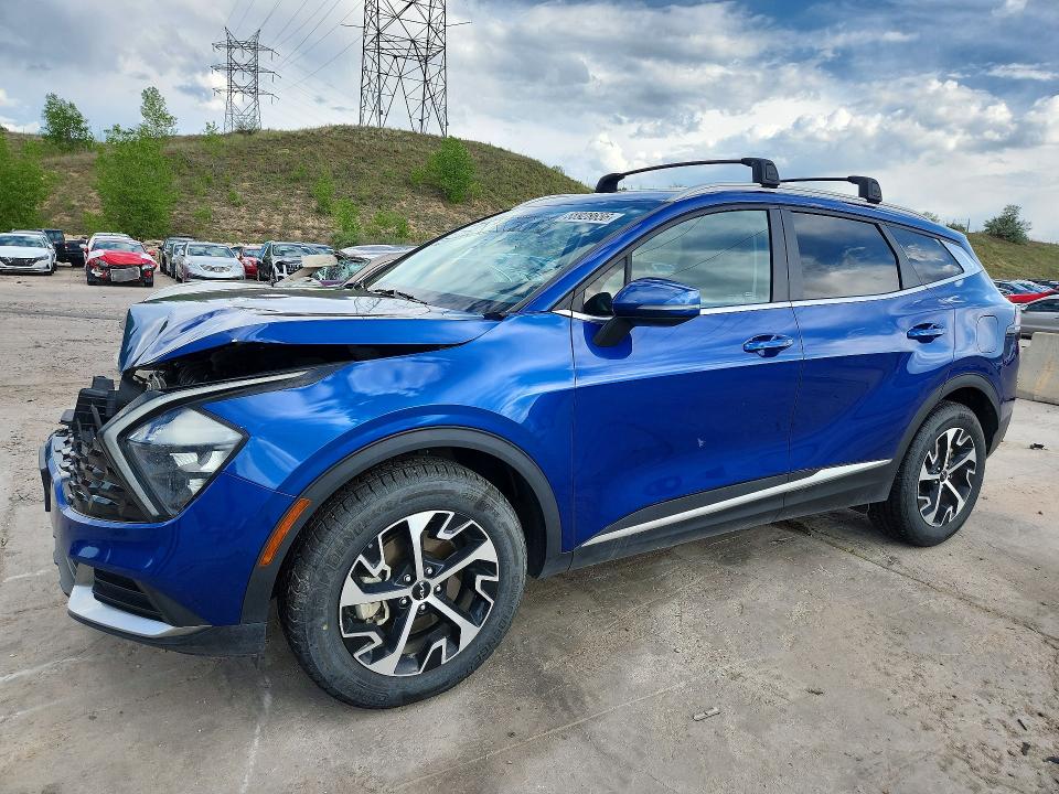 2023 Kia Sportage VIN 5XYK3CAF0PG120972 COPART salvage auction — FRONT END, CO - PUBLIC - SALVAGE TITLE, sold $6,900 on 2026-07-27 (photo 1)