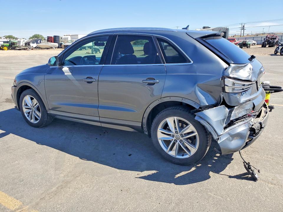 2016 Audi Q3 VIN WA1BFCFS6GR018892 COPART salvage auction — REAR END, ID - SALVAGE CERTIFICATE OF TITLE, sold $1,700 on 2026-07-30 (photo 2)