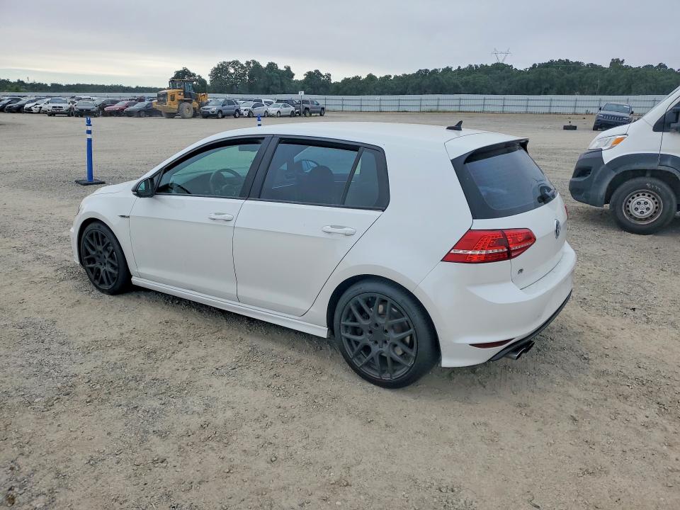 2016 Volkswagen Golf r VIN WVWUF7AU9GW141666 COPART salvage auction — BURN, CA - NON-REPAIRABLE VEHICLE CERT, sold $2,400 on 2026-07-24 (photo 2)