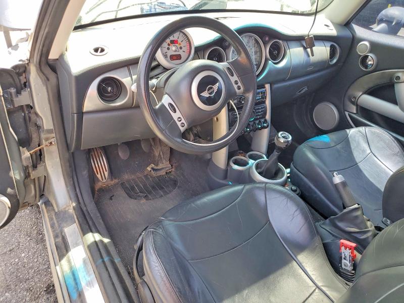 2002 Mini Cooper VIN WMWRE33482TD56884 COPART salvage auction — HAIL, Co - Salvage Title, sold $275 on 2026-07-09 (photo 8)