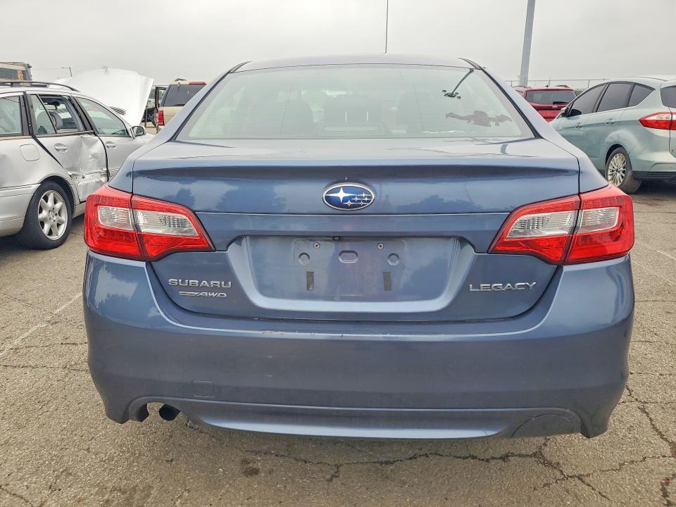 2015 Subaru LEGACY VIN 4S3BNBA62F3057851 COPART salvage auction — MINOR DENT/SCRATCHES, Oh - Certificate Of Title (P), sold $2,850 on 2026-07-08 (photo 6)