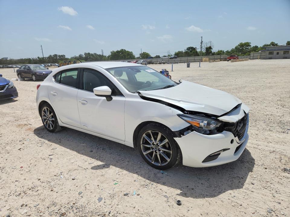 2018 Mazda 3 VIN 3MZBN1L39JM202353 COPART salvage auction — FRONT END, Tx - Salvage Vehicle Title, sold $3,450 on 2026-07-09 (photo 4)