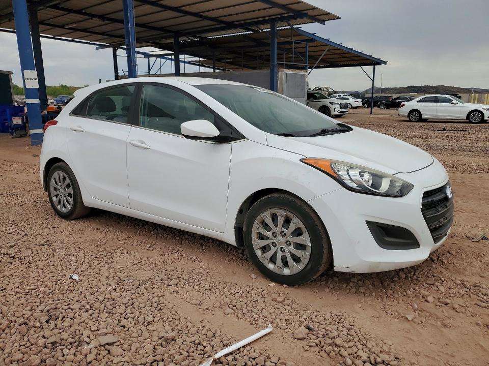 2017 Hyundai Elantra VIN KMHD35LH6HU380663 COPART salvage auction — MECHANICAL, Az - Certificate Of Title, sold $3,700 on 2026-07-28 (photo 4)