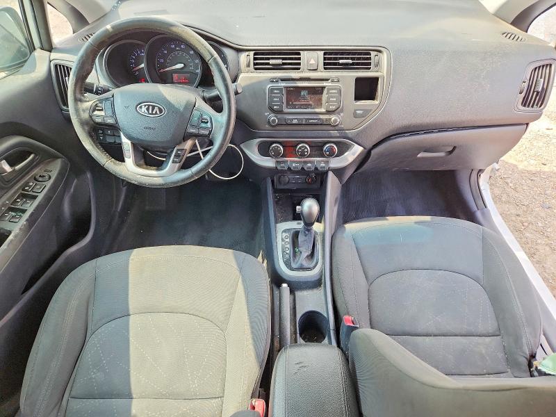 2012 Kia Rio VIN KNADN4A34C6044245 COPART salvage auction — SIDE, Tx - Salvage Vehicle Title, sold $500 on 2026-07-29 (photo 8)
