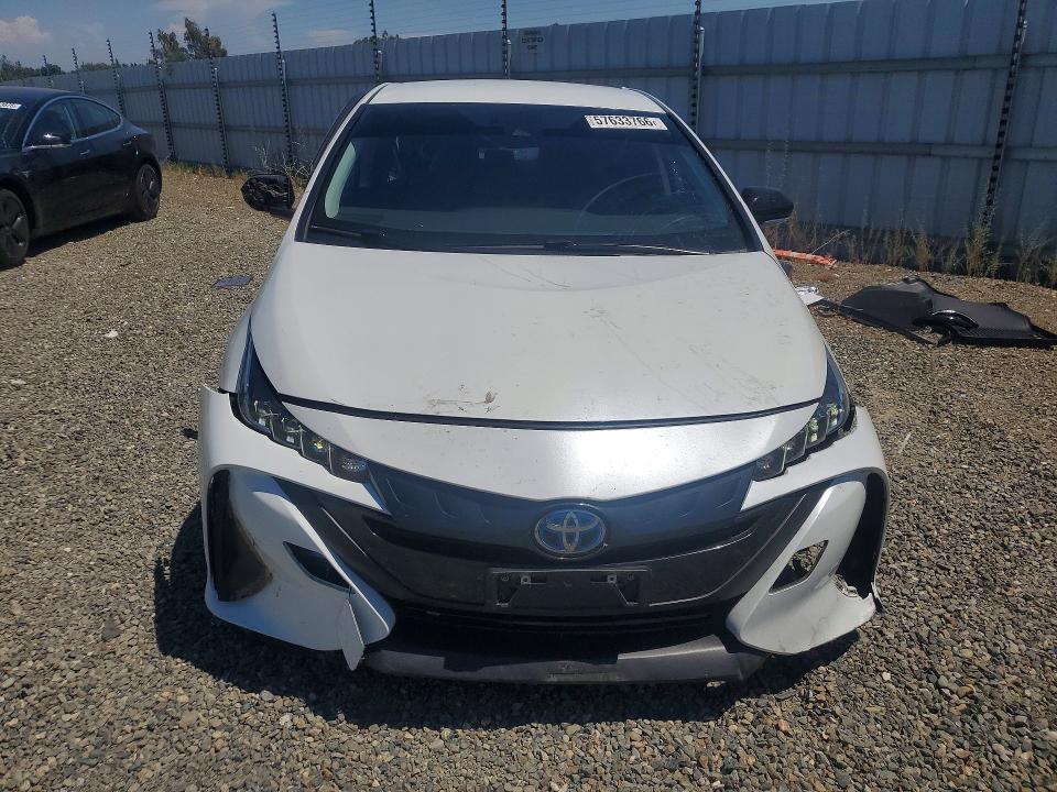 2022 Toyota Prius VIN JTDKAMFP6N3226888 COPART salvage auction — SIDE, Ca - Salvage Certificate, sold $4,500 on 2026-07-02 (photo 5)