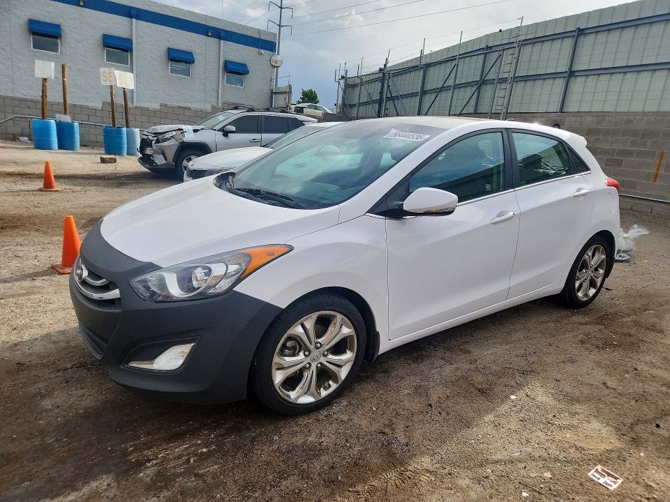2013 Hyundai Elantra VIN KMHD35LE5DU037746 COPART salvage auction — VANDALISM, Nm - Cert Of Title-Salvage, sold $2,350 on 2026-07-13 (photo 1)